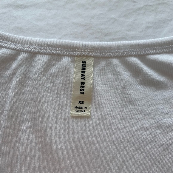 Aritzia Sunday best holly top in white - Picture 4 of 4